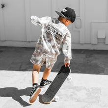 Load image into Gallery viewer, STAY RAD TIE-DYE CREWNECK // TAUPE (coming soon)
