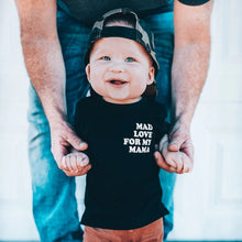 Load image into Gallery viewer, Mad Love For Mama Black Tee
