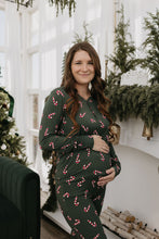 Load image into Gallery viewer, Women&#39;s Bamboo Pajamas | Candy Cane Lane
