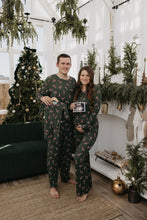 Load image into Gallery viewer, Men&#39;s Bamboo Pajamas | Candy Cane Lane
