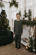Load image into Gallery viewer, Men&#39;s Bamboo Pajamas | Candy Cane Lane
