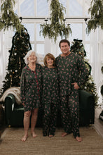 Load image into Gallery viewer, Men&#39;s Bamboo Pajamas | Candy Cane Lane
