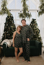 Load image into Gallery viewer, Men&#39;s Bamboo Pajamas | Candy Cane Lane
