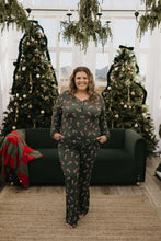 Load image into Gallery viewer, Women&#39;s Bamboo Pajamas | Candy Cane Lane
