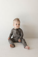 Load image into Gallery viewer, Bamboo Zip Pajamas | Sage Yin Yang
