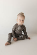 Load image into Gallery viewer, Bamboo Zip Pajamas | Sage Yin Yang
