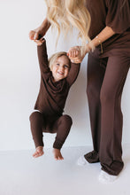 Load image into Gallery viewer, Bamboo Two Piece Lounge Set | Coffee Bean
