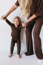 Load image into Gallery viewer, Bamboo Two Piece Lounge Set | Coffee Bean
