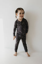 Load image into Gallery viewer, Bamboo Two Piece Pajamas | Charcoal Arm Day
