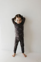 Load image into Gallery viewer, Bamboo Two Piece Pajamas | Charcoal Arm Day
