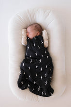 Load image into Gallery viewer, Bamboo Sleep Sack | Midnight Lightning Bolt
