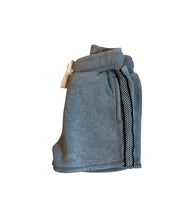 Load image into Gallery viewer, Grey Acid Wash Sweat Shorts
