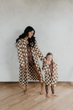 Load image into Gallery viewer, Children&#39;s Hooded Robe | Minty x ff Wild West
