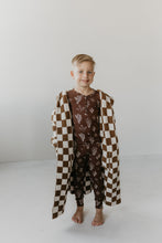 Load image into Gallery viewer, Children&#39;s Hooded Robe | Minty x ff Wild West
