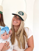 Load image into Gallery viewer, Hot Moms Club - Green Vintage Trucker Hat
