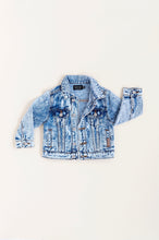 Load image into Gallery viewer, DISTRESSED DENIM JACKET
