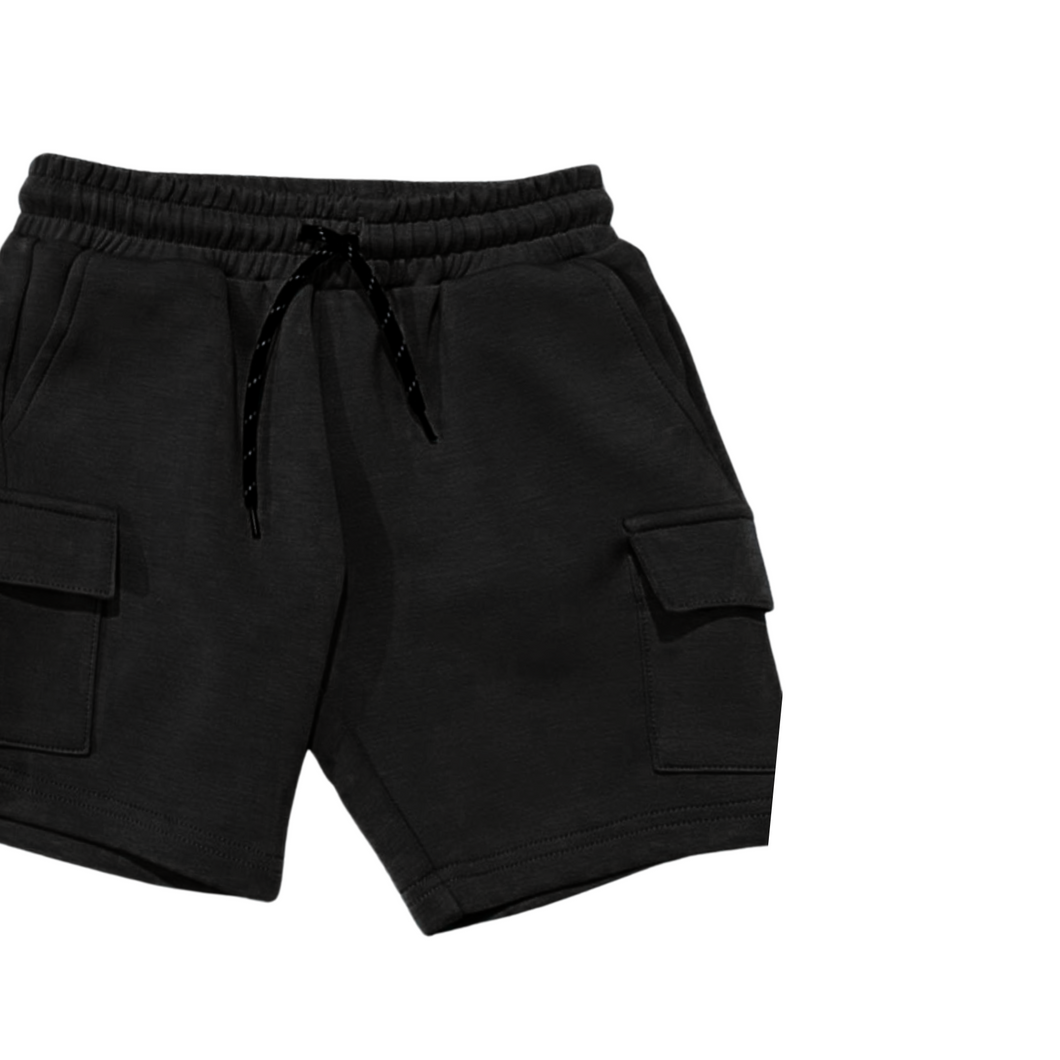 PREORDER: LUXE Cargo Shorts (Onyx)