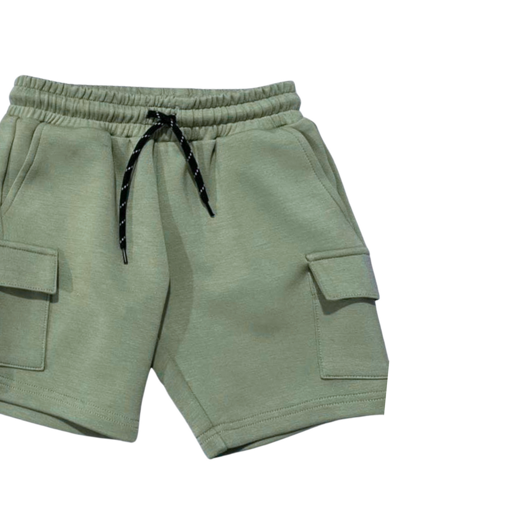 PREORDER: LUXE Cargo Shorts (Sage)