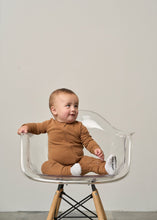 Load image into Gallery viewer, 2-Way Zip Romper- Chestnut
