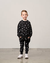 Load image into Gallery viewer, Lightning Bolt Pullover - Black
