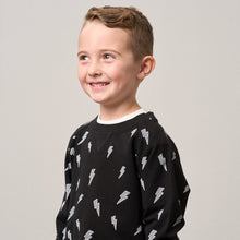 Load image into Gallery viewer, Lightning Bolt Pullover - Black
