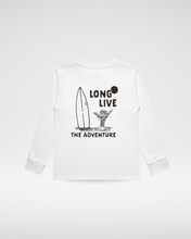 Load image into Gallery viewer, LONG LIVE THE ADVENTURE LONG SLEEVE TEE
