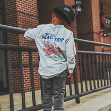 Load image into Gallery viewer, THE PEACE TRIP LONG SLEEVE TEE - VINTAGE WHITE
