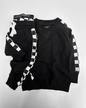 Load image into Gallery viewer, Side Checkered Jogger - Black
