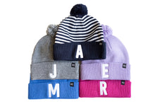 Load image into Gallery viewer, Heather Grey Pom Pom Hat
