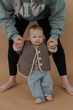 Load image into Gallery viewer, Quilted Coat | Chocolate
