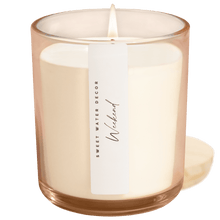 Load image into Gallery viewer, Weekend Soy Candle - Tinted Glass Jar - 12 oz
