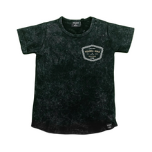 Load image into Gallery viewer, FACTORY RACING BLACK ACID WASH TEE (pre-order)
