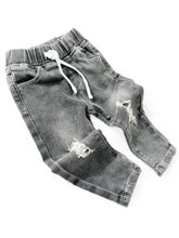 Load image into Gallery viewer, Distressed Denim - Grey Wash
