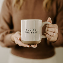 Load image into Gallery viewer, You&#39;re The Best 14oz. Stoneware Coffee Mug
