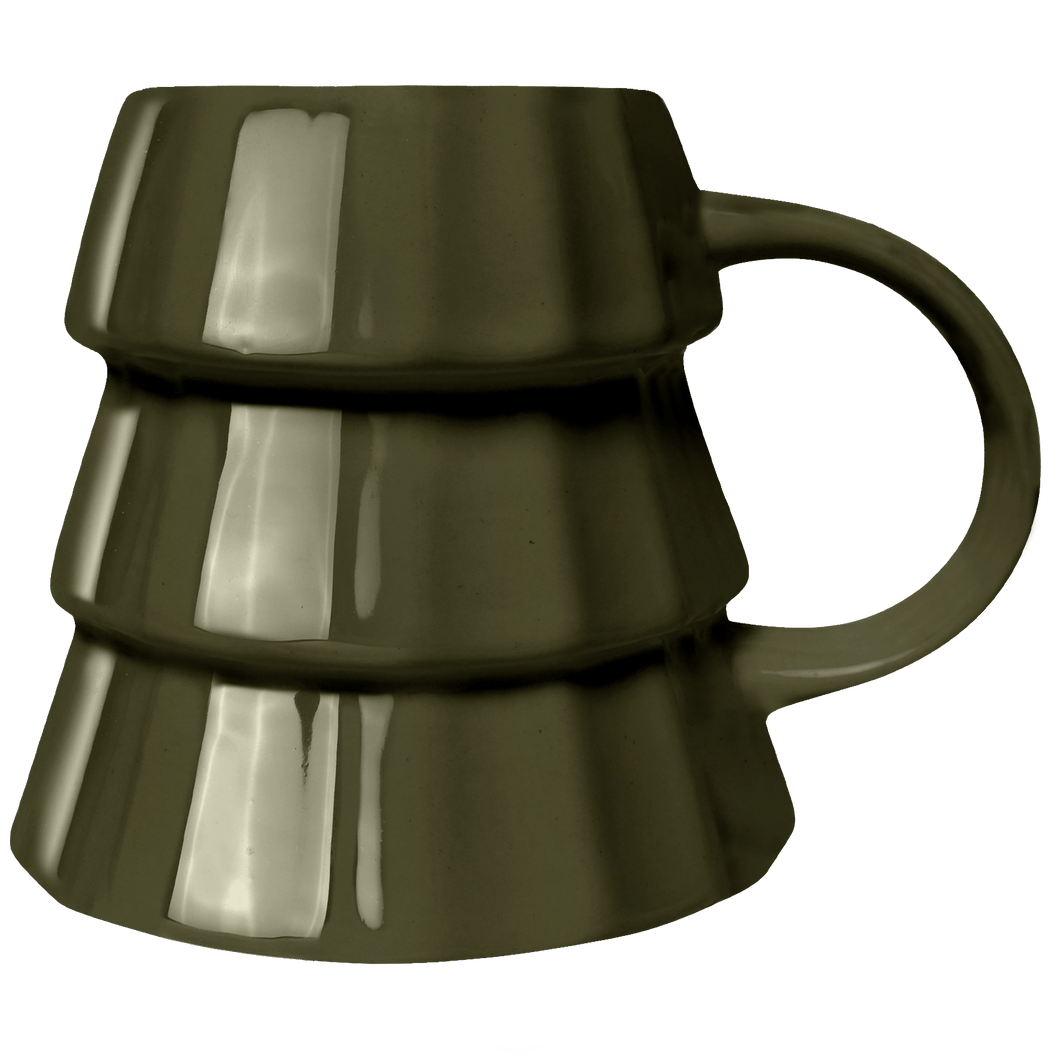 Green Tree 17oz. Figurine Coffee Mug