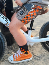 Load image into Gallery viewer, Camo checkered boardshorts
