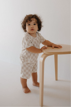 Load image into Gallery viewer, Bamboo Short Set | Checkerboard
