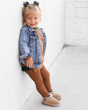 Load image into Gallery viewer, Ribbed Legging - Chestnut
