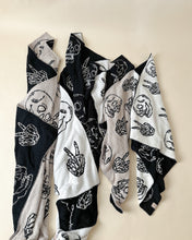 Load image into Gallery viewer, Skull &amp; Peace Signs | Plush Blanket
