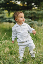 Load image into Gallery viewer, Good Vibes Quarter Zip French Terry Set

