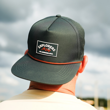 Load image into Gallery viewer, WATERPROOF LRT EXPLORER SNAPBACK - JUNIPER GREEN
