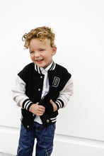 Load image into Gallery viewer, Varsity Jacket - Black
