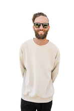 Load image into Gallery viewer, Adult Elevated Waffle Crewneck - Greige
