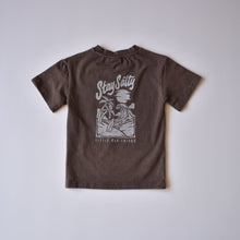 Load image into Gallery viewer, SALTY GOLD COAST TEE - VINTAGE BROWN
