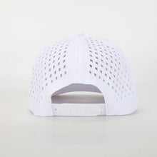Load image into Gallery viewer, FINISH LINE WHITE ADVENTURE SNAPBACK
