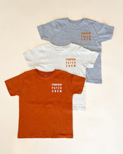 Load image into Gallery viewer, Pumpkin Patch Crew Classic Child Tee - Burnt Orange Design
