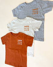 Load image into Gallery viewer, Pumpkin Patch Crew Classic Child Tee - Burnt Orange Design
