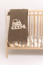 Load image into Gallery viewer, Plush Blanket | Bulldozer
