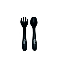 Load image into Gallery viewer, BLACKOUT COLLECTION My First Silicone Utensils
