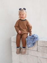 Load image into Gallery viewer, Ribbed Legging - Chestnut
